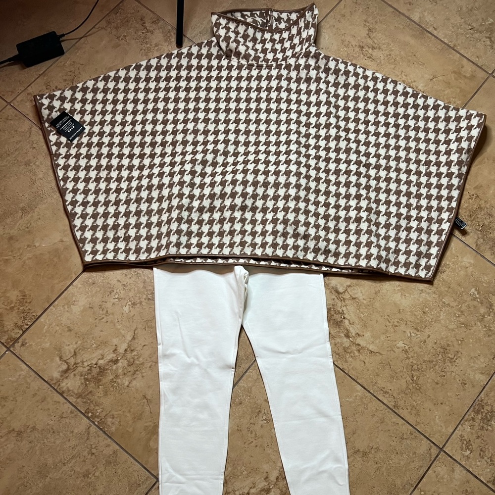 Boston Proper Poncho and Pant Set